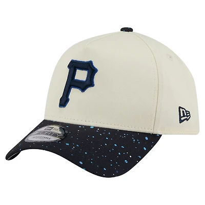 New Era Pittsburgh Pirates Speckle A-Frame 9FORTY Adjustable Hat