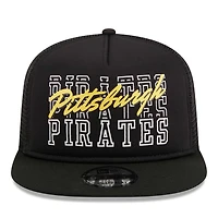 New Era Pittsburgh Pirates Street Team A-Frame Trucker 9FIFTY Snapback Hat
