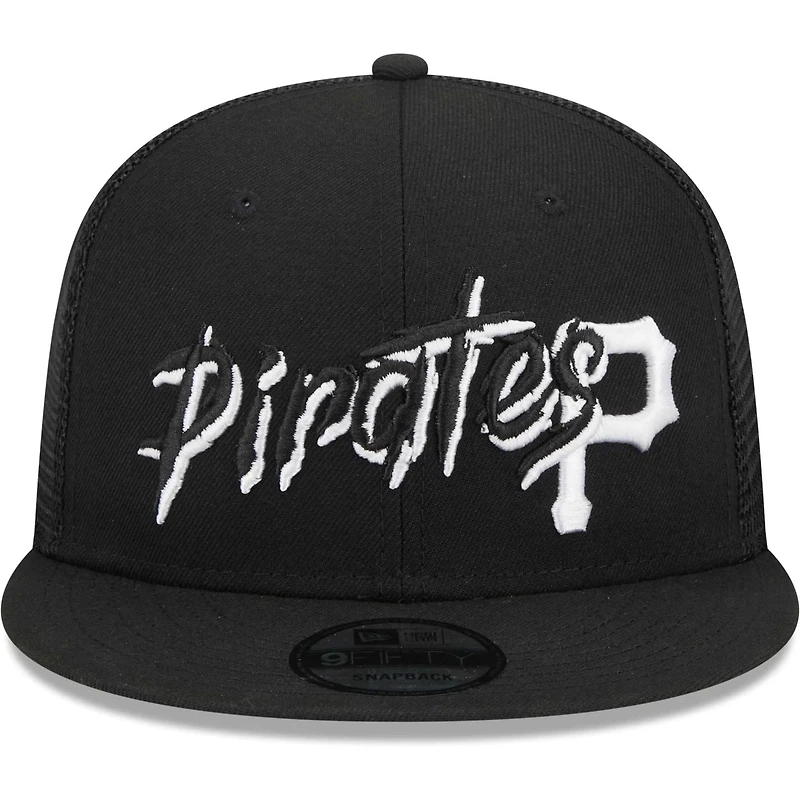 New Era Pittsburgh Pirates Street Trucker 9FIFTY Snapback Hat