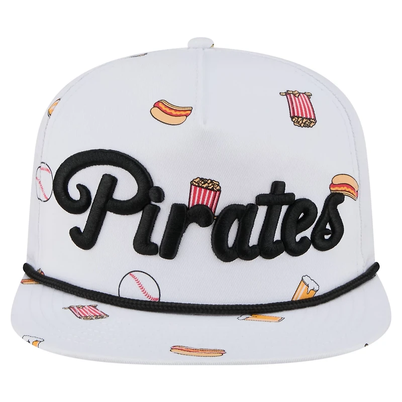 New Era Pittsburgh Pirates Team Cheer Rope 19TWENTY Adjustable Hat