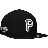 New Era Pittsburgh Pirates Troop Chant Camo Undervisor 59FIFTY Fitted Hat