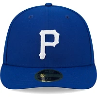 New Era Pittsburgh Pirates White Logo Low Profile 59FIFTY Fitted Hat