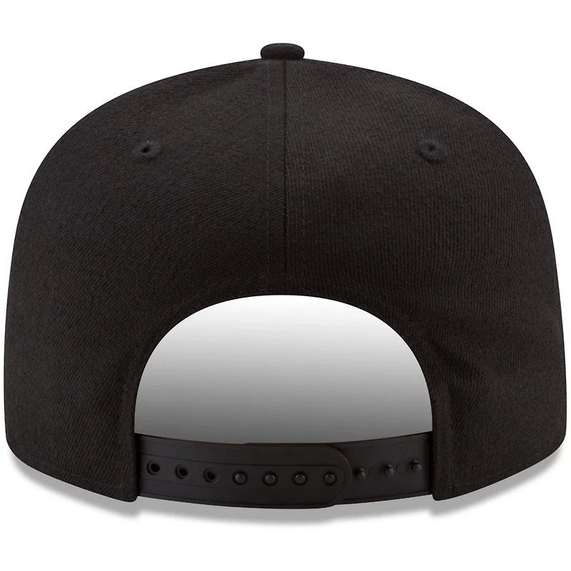 New Era Portland Trail Blazers  White Logo 9FIFTY Adjustable Snapback Hat