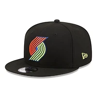 New Era Portland Trail Blazers Neon Pop 9FIFTY Snapback Hat