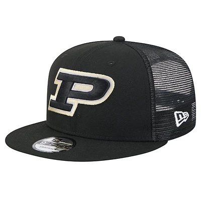 New Era Purdue Boilermakers Trucker 9FIFTY Snapback Hat