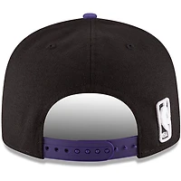 New Era /Purple Los Angeles Lakers 2-Tone 9FIFTY Adjustable Snapback Hat