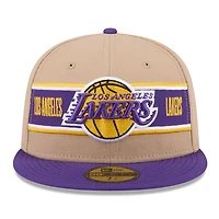 New Era /Purple Los Angeles Lakers 2024 NBA Draft 59FIFTY Fitted Hat