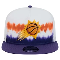 New Era Purple Phoenix Suns Dip-Dye 9FIFTY A-Frame Trucker Snapback Hat