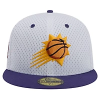 New Era Purple Phoenix Suns Throwback 2Tone 59FIFTY Fitted Hat