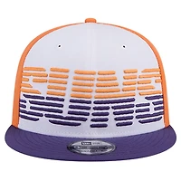 New Era Purple Phoenix Suns Throwback Gradient Tech Font 9FIFTY Snapback Hat