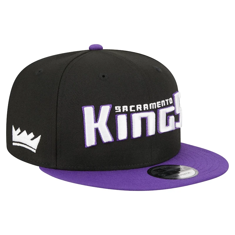New Era Purple Sacramento Kings Jersey Hook Statement Edition 9FIFTY Snapback Hat