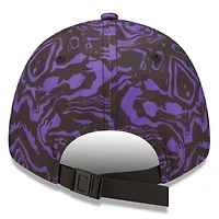 New Era Purple Tottenham Hotspur Allover Print 9FORTY Adjustable Hat