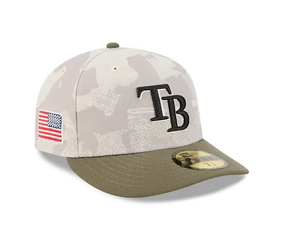 New Era Rays '25 Armed Forces 5950 Cap