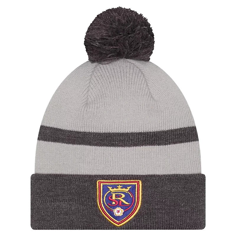 New Era Real Salt Lake 2025 Kickoff Cuffed Knit Hat with Pom