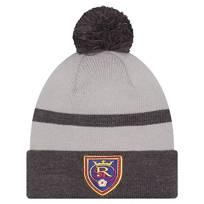 New Era Real Salt Lake 2025 Kickoff Cuffed Knit Hat with Pom