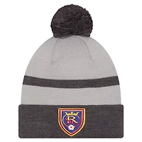 New Era Real Salt Lake 2025 Kickoff Cuffed Knit Hat with Pom