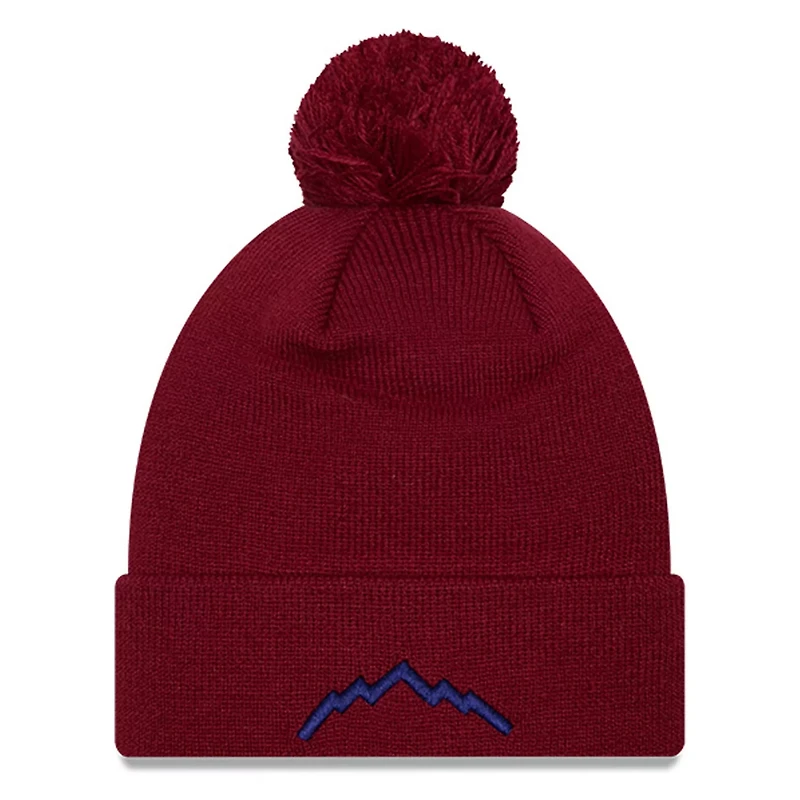 New Era Real Salt Lake Jersey Hook Cuff Knit Hat with Pom