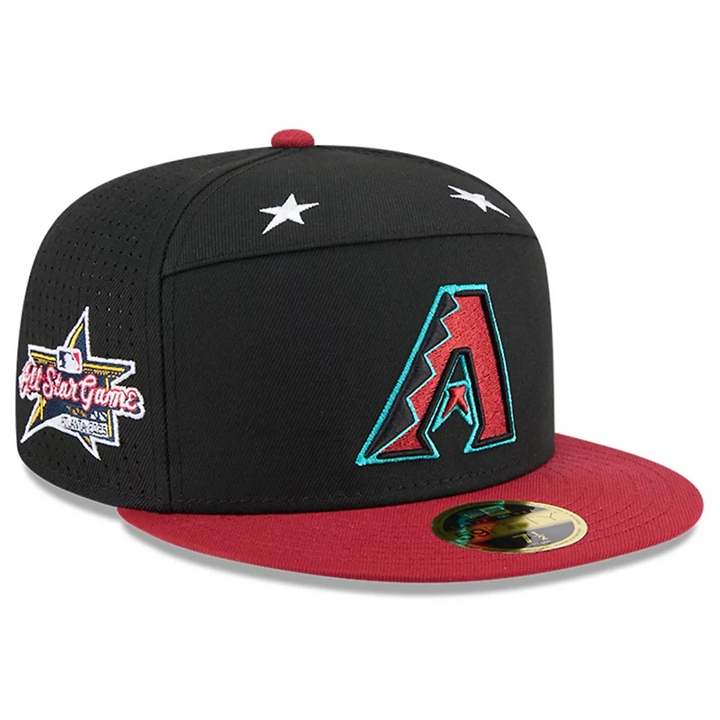 New Era Red Arizona Diamondbacks 2025 MLB All-Star Game Side Patch 59FIFTY Fitted Hat