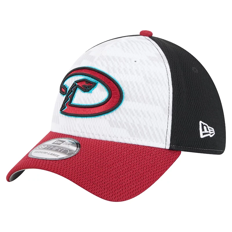 New Era Red Arizona Diamondbacks 2025 MLB Clubhouse 39THIRTY Flex Hat