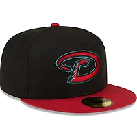 New Era Red Arizona Diamondbacks Road Authentic Collection On-Field 59FIFTY Fitted Hat
