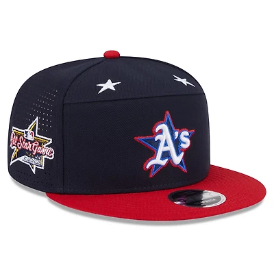 New Era Red Athletics 2025 MLB All-Star Game Workout Side Patch 9FIFTY Snapback Hat