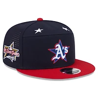 New Era Red Athletics 2025 MLB All-Star Game Workout Side Patch 9FIFTY Snapback Hat