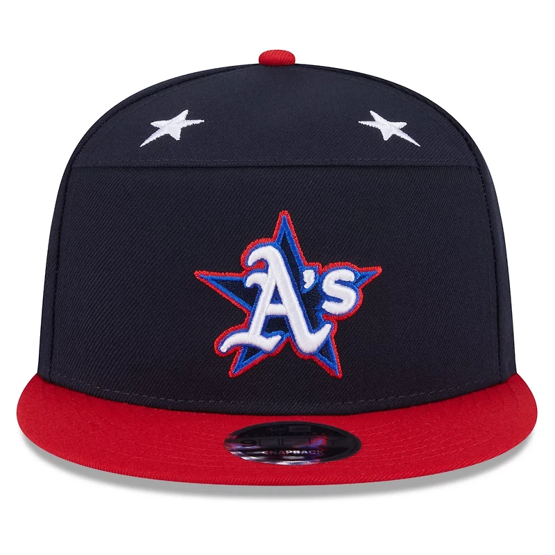 New Era Red Athletics 2025 MLB All-Star Game Workout Side Patch 9FIFTY Snapback Hat