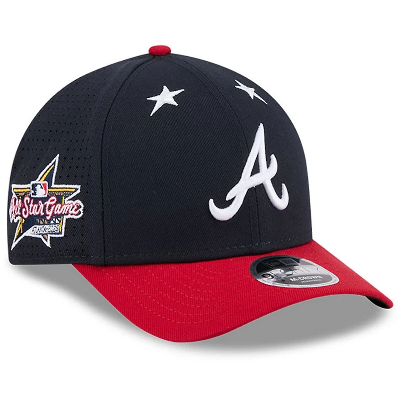 New Era Red Atlanta Braves 2025 MLB All-Star Game 9FORTY M-Crown Adjustable Hat