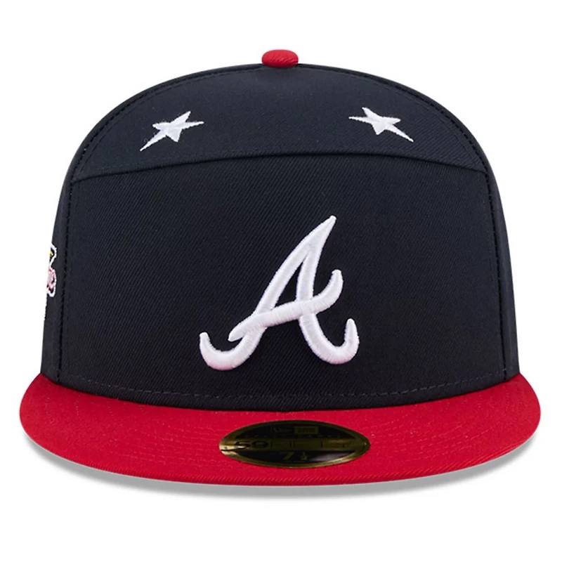 New Era Red Atlanta Braves 2025 MLB All-Star Game Side Patch 59FIFTY Fitted Hat