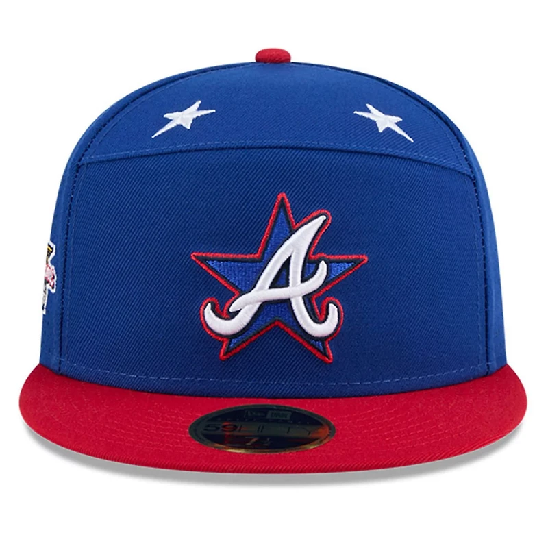 New Era Red Atlanta Braves 2025 MLB All-Star Game Workout Side Patch 59FIFTY Fitted Hat