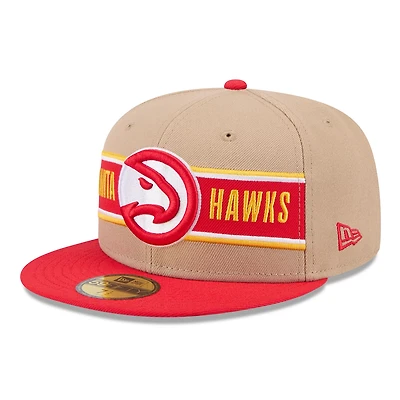 New Era Red Atlanta Hawks 2024 NBA Draft 59FIFTY Fitted Hat