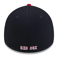 New Era Red Boston Sox 2025 MLB Clubhouse 39THIRTY Flex Hat