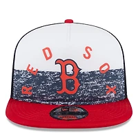 New Era /Red Boston Red Sox Team Foam Front A-Frame Trucker 9FIFTY Snapback Hat