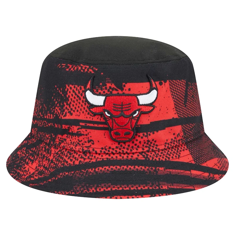 New Era Red Chicago Bulls Tip-Off Bucket Hat