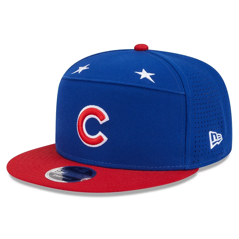 New Era Red Chicago Cubs 2025 MLB All-Star Game Side Patch 9FIFTY Snapback Hat
