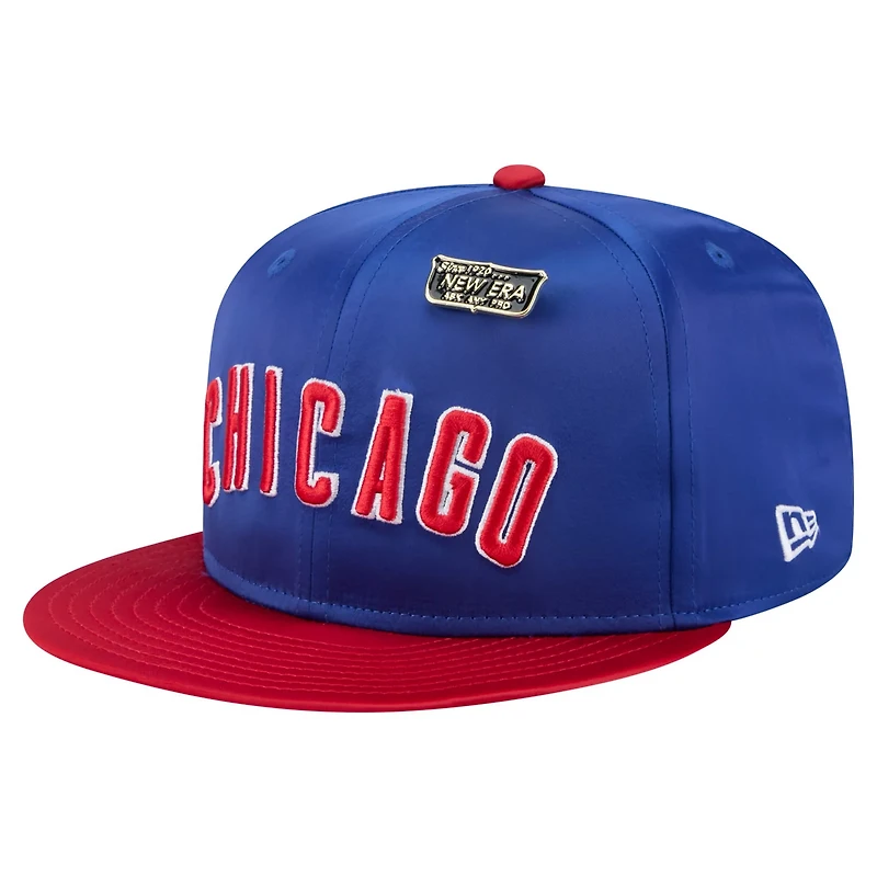 New Era Red Chicago Cubs Satin 59FIFTY Fitted Hat