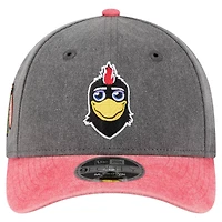 New Era Red Chicago hawks Mascot 2-Tone 9FORTY Adjustable Hat