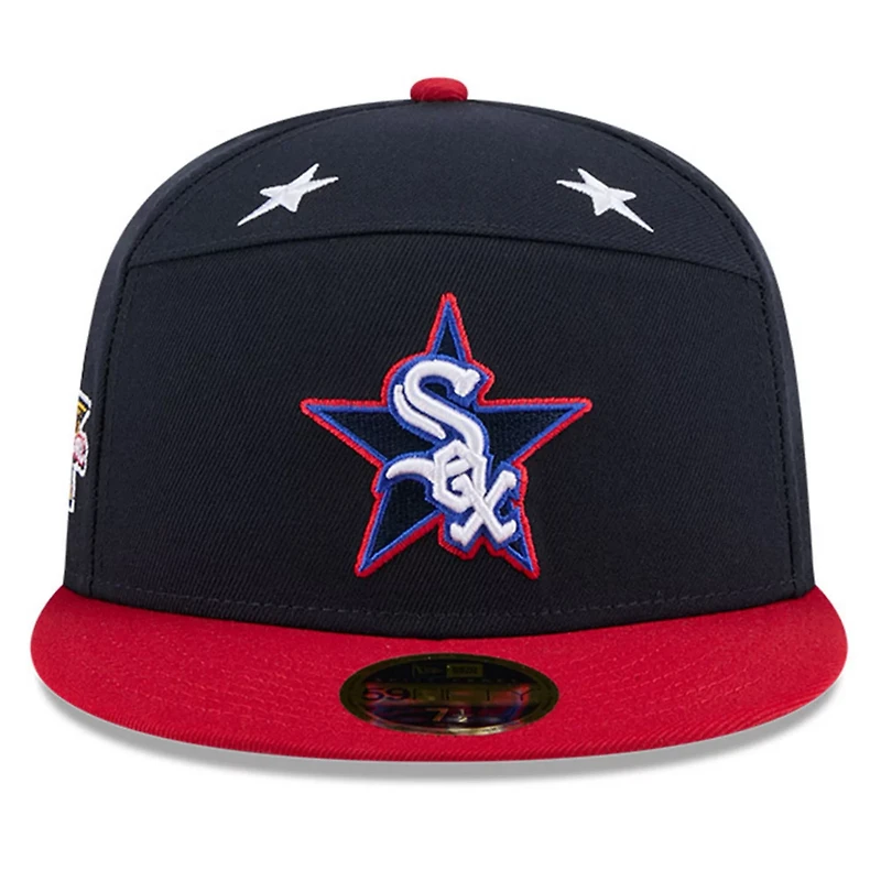 New Era Red Chicago White Sox 2025 MLB All-Star Game Workout Side Patch 59FIFTY Fitted Hat