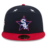 New Era Red Chicago White Sox 2025 MLB All-Star Game Workout Side Patch 59FIFTY Fitted Hat