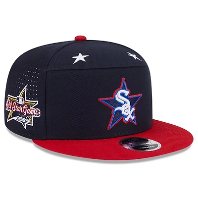 New Era Red Chicago White Sox 2025 MLB All-Star Game Workout Side Patch 9FIFTY Snapback Hat