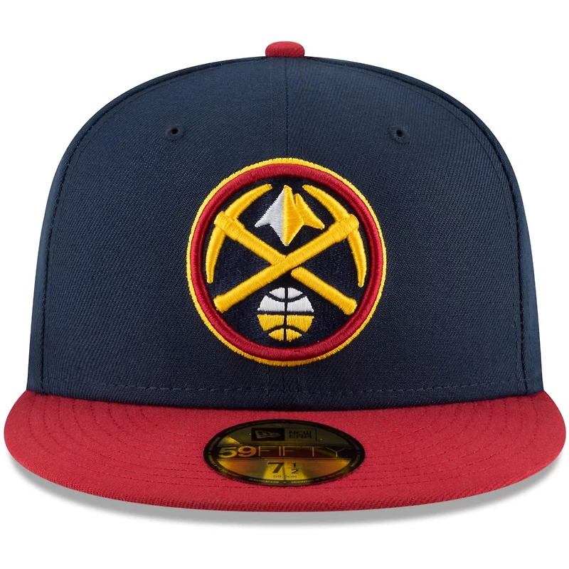 New Era Red Denver Nuggets 2-Tone 59FIFTY Fitted Hat