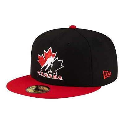 New Era Red Hockey Canada 2-Tone 59FIFTY Fitted Hat