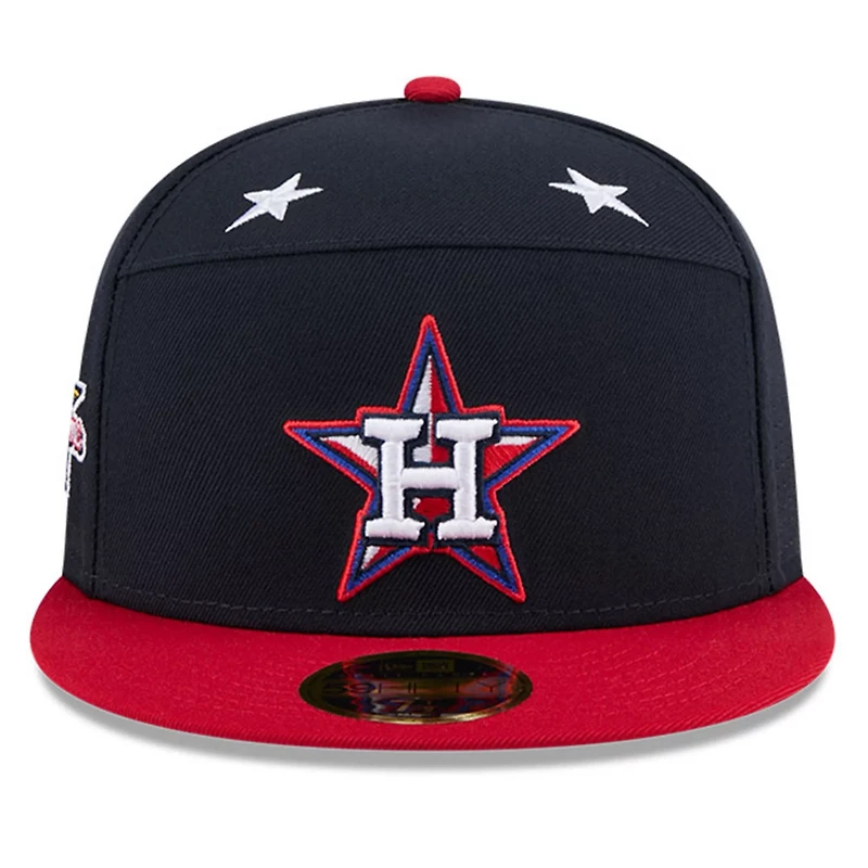 New Era Red Houston Astros 2025 MLB All-Star Game Workout Side Patch 59FIFTY Fitted Hat