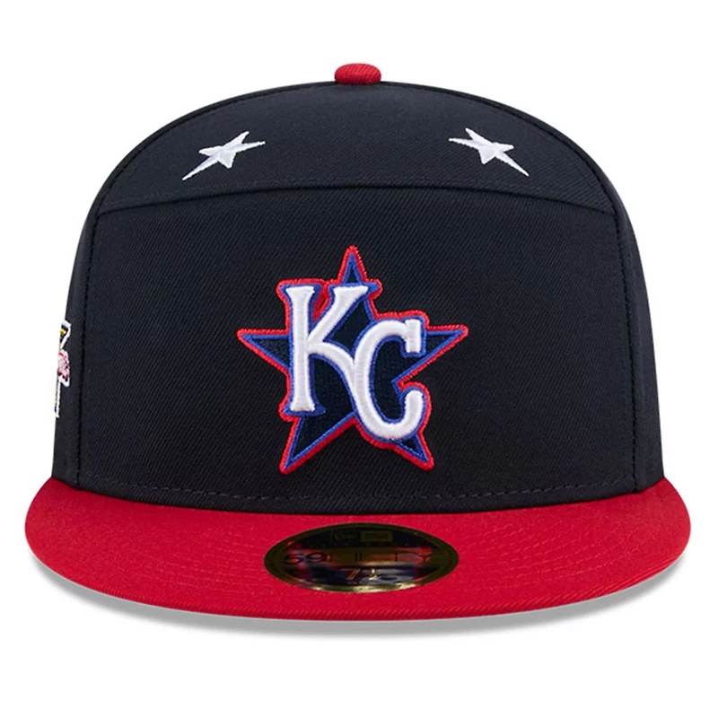 New Era Red Kansas City Royals 2025 MLB All-Star Game Workout Side Patch 59FIFTY Fitted Hat