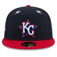 New Era Red Kansas City Royals 2025 MLB All-Star Game Workout Side Patch 59FIFTY Fitted Hat