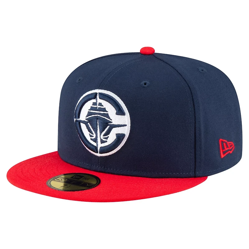 New Era Red LA Clippers 2-Tone 59FIFTY Fitted Hat