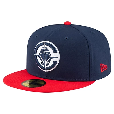 New Era Red LA Clippers 2-Tone 59FIFTY Fitted Hat