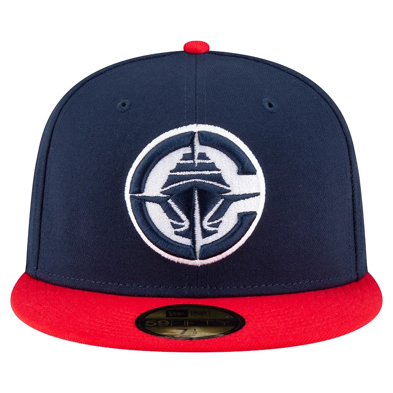 New Era Red LA Clippers 2-Tone 59FIFTY Fitted Hat