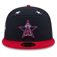 New Era Red Los Angeles Angels 2025 MLB All-Star Game Workout Side Patch 59FIFTY Fitted Hat