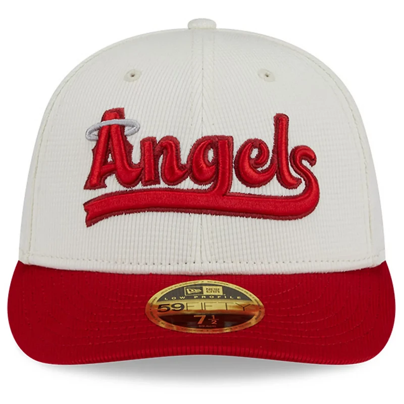 New Era Red Los Angeles Angels City Connect Batting Practice Low Profile 59FIFTY Fitted Hat